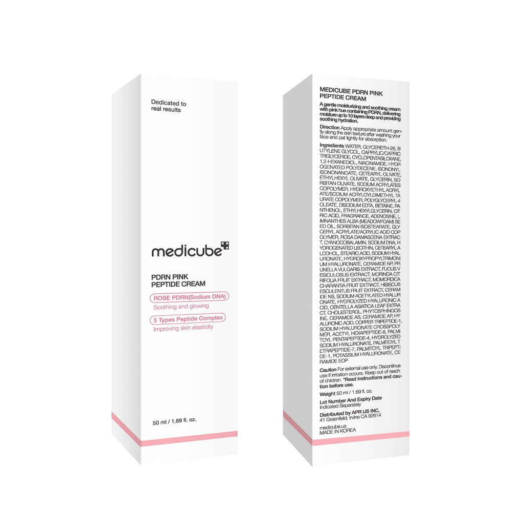 Medicube PDRN Pink Hyaluronic Moisturizing Cream | Blemish Recovery, Relief &...