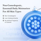 Capsule Cream with Hyaluronic Acid | 120H Lasting Hydration, Barrier Care, Calming Daily Facial Moisturizer for All Skin Types | Panthenol & Ceramides | Korean Skincare, 1.94 Oz
