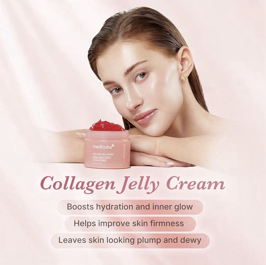 Medicube Collagen Jelly Cream Niacinamide & Dried Hydrolyze 3.71 Fl Oz, EX 2027