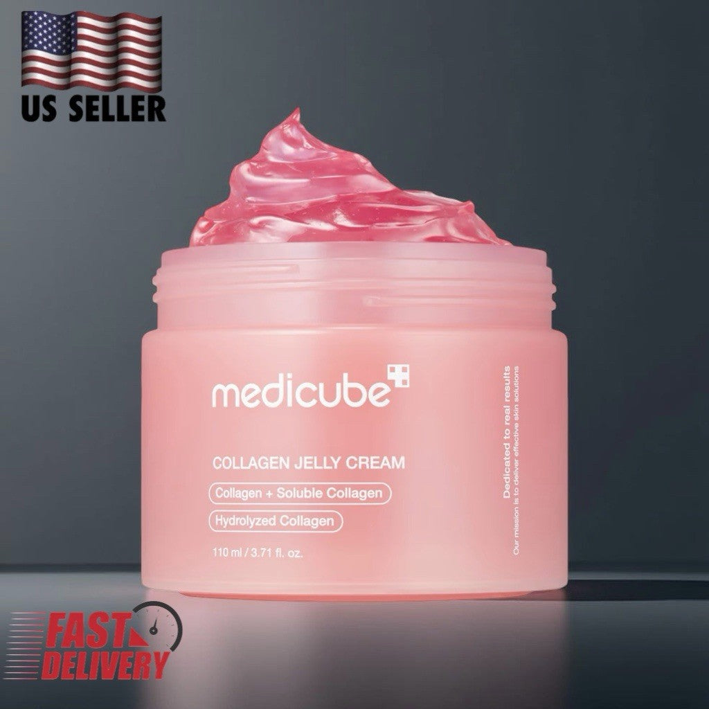 Medicube Collagen Jelly Cream Niacinamide & Dried Hydrolyze 3.71 Fl Oz, EX 2027