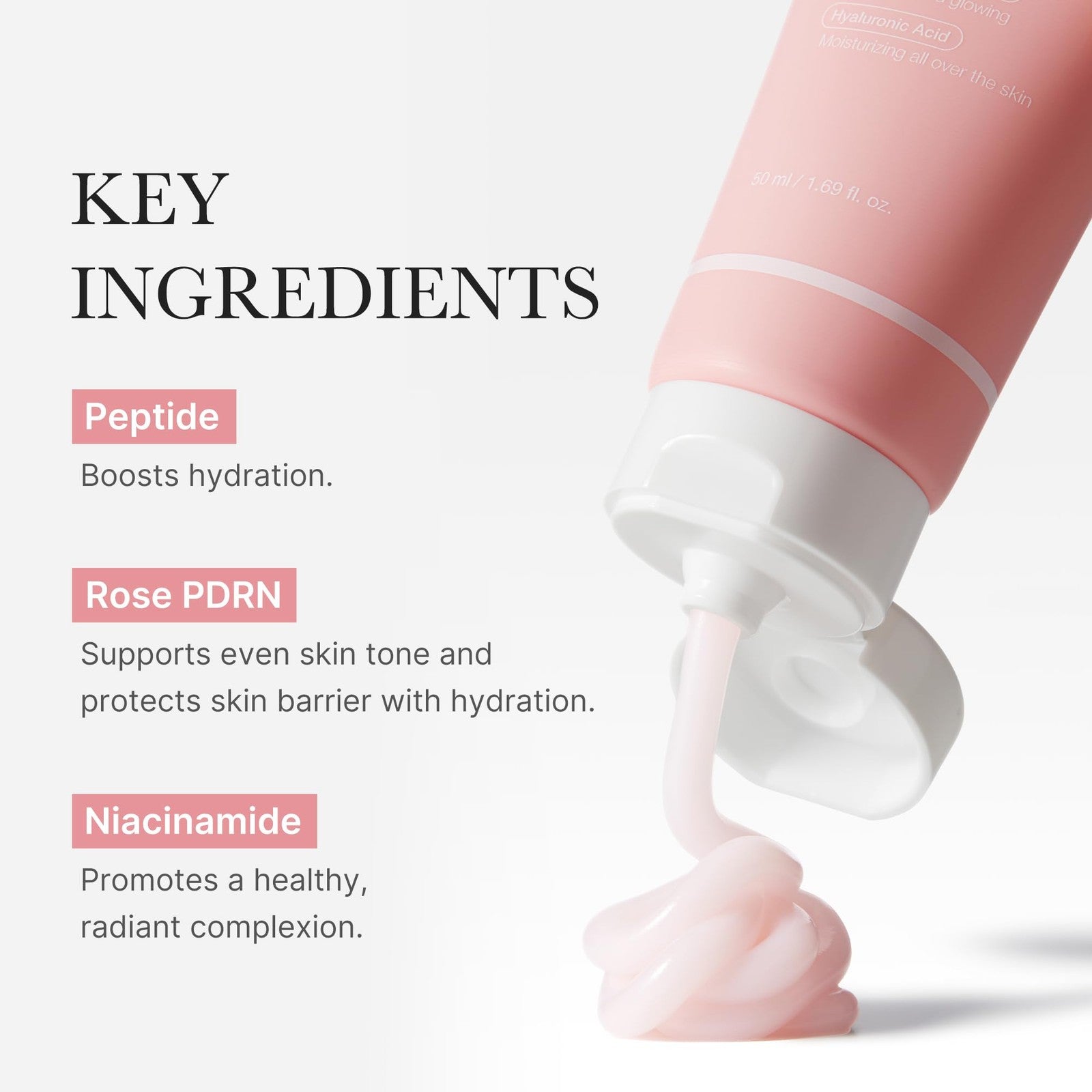 Medicube PDRN Pink Hyaluronic Moisturizing Cream | Blemish Recovery, Relief &...